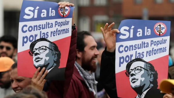 Sindicatos de Colombia anuncian paro en apoyo a la consulta popular de Petro