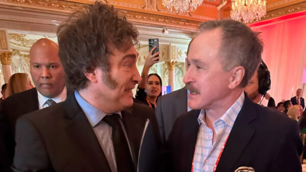 Milei recibe al nuevo embajador de los EEUU, Peter Lamelas