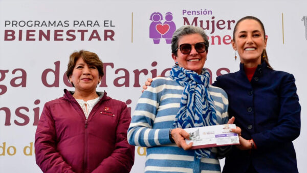 Sheinbaum encabeza el apoyo Pensión Mujeres Bienestar 2025