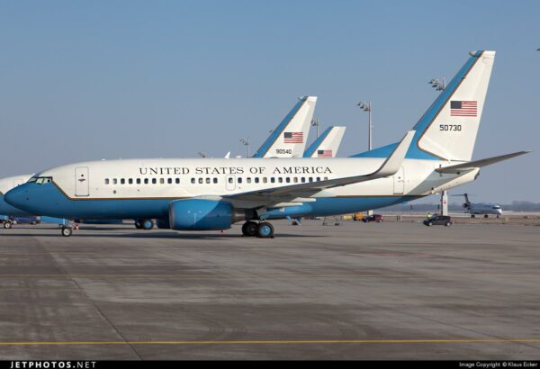 Un avión de la Fuerza Aérea de EEUU aterrizó en Ushuaia