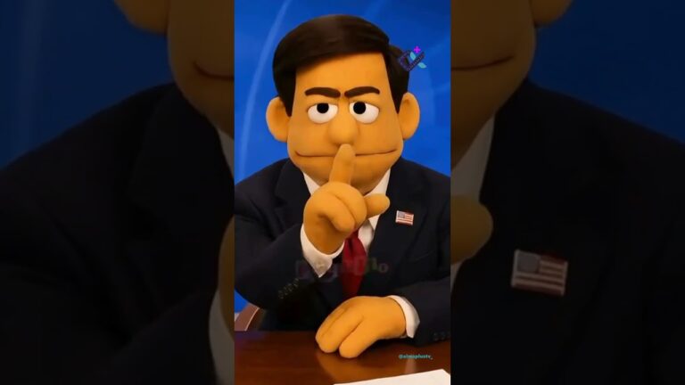 Cuba responde con un Marco Rubio marioneta a las mentiras de EEUU