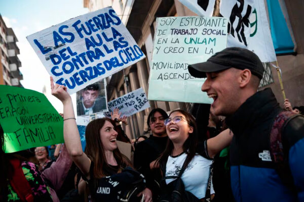 Nueva Marcha Federal Universitaria contra el ajuste de Milei y por la ley de Financiamiento