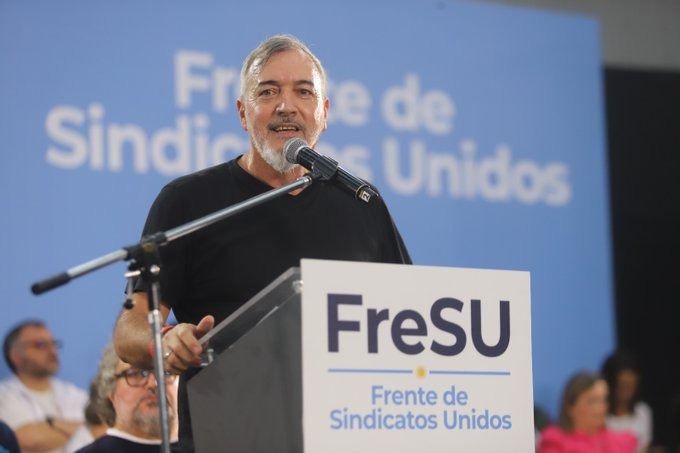Aguiar convocó al abrazo por la UOM: “si no vamos a una huelga general, se quedan con los sindicatos”