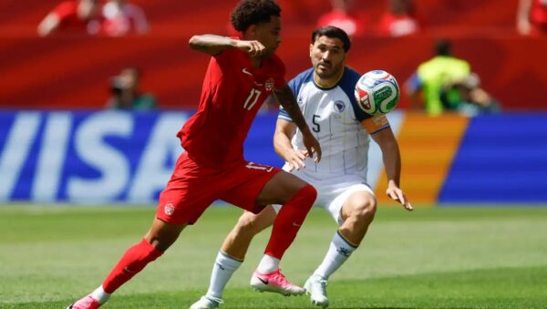 Las selecciones de Canadá y Bosnia y Herzegovina empataron a 1-1