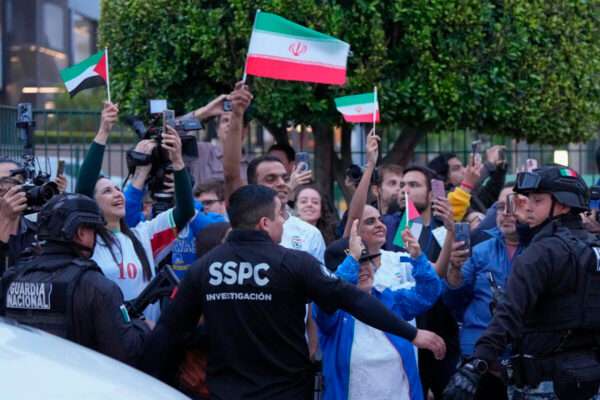 Irán se entrena en Tijuana bajo fuertes medidas de seguridad y a puertas cerradas