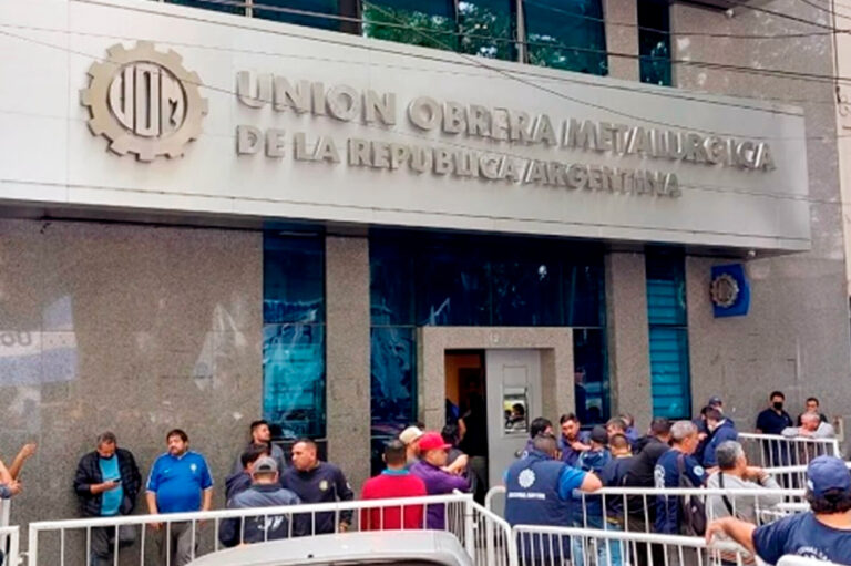 Secretario de Trabajo de Milei no homologará nuevos acuerdos de la UOM intervenida