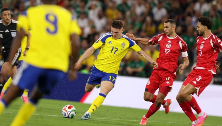 Suecia vapuleó a Túnez y tuvo su debut soñado en el Mundial 2026