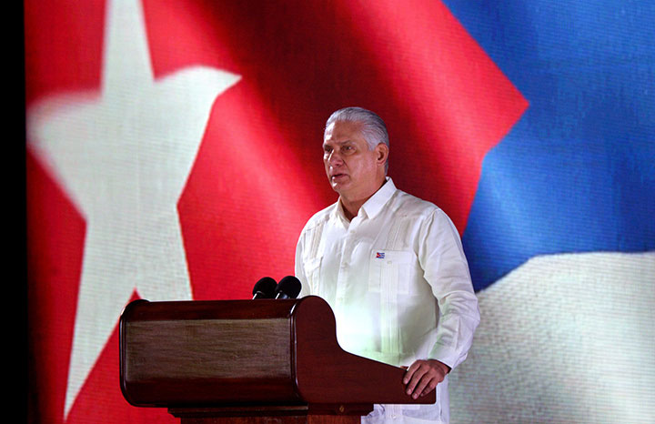 Presidente Díaz-Canel denuncia genocidio contra Cuba