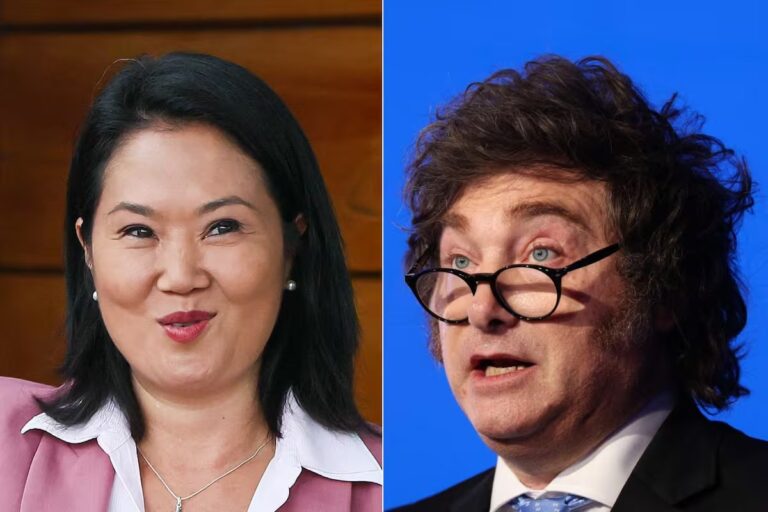 En plena tensión con Lula, Milei viaja a Perú para la asunción de Fujimori y sueña con crear un bloque ultraderechista