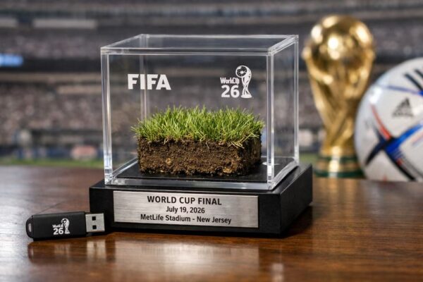 La FIFA venderá fragmentos del césped de la final del Mundial 2026