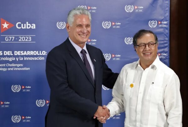 Petro viaja a Cuba en su último viaje como presidente de Colombia