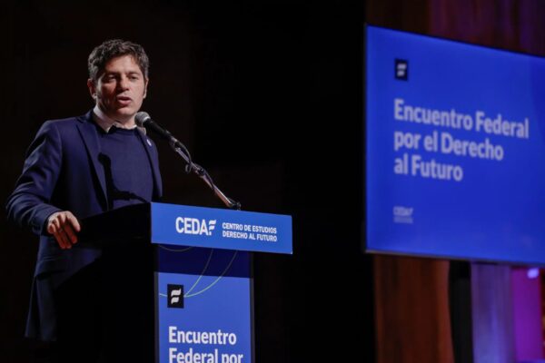 Axel Kicillof: “Que nuestra política exterior esté dictada por EEUU e Israel es ridículo”