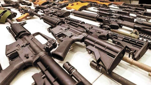 El 70% de las armas que usa el crimen organizado en México son de EEUU