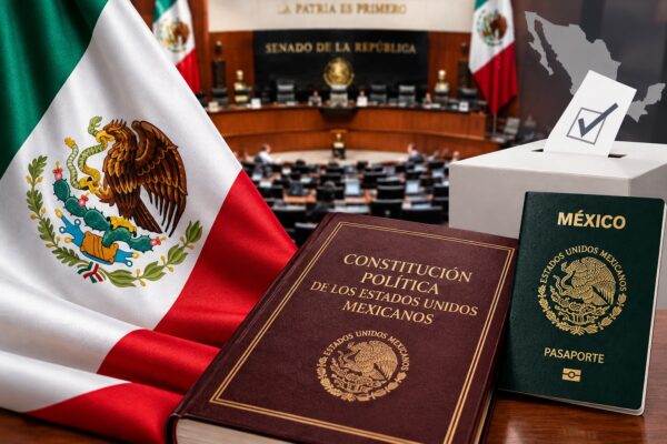 México prohíbe doble nacionalidad a futuros gobernantes