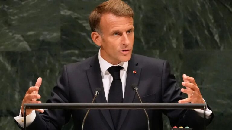 Macron: “qué credibilidad tenemos si seguimos sin hacer nada ante lo que ocurre en Gaza?